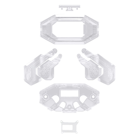 eXtremeRate Replacement K1 K2 K3 K4 Back Paddles for eXtremeRate BEYOND Back Paddles Kit, Compatible with PS5 Edge Controller - Clear