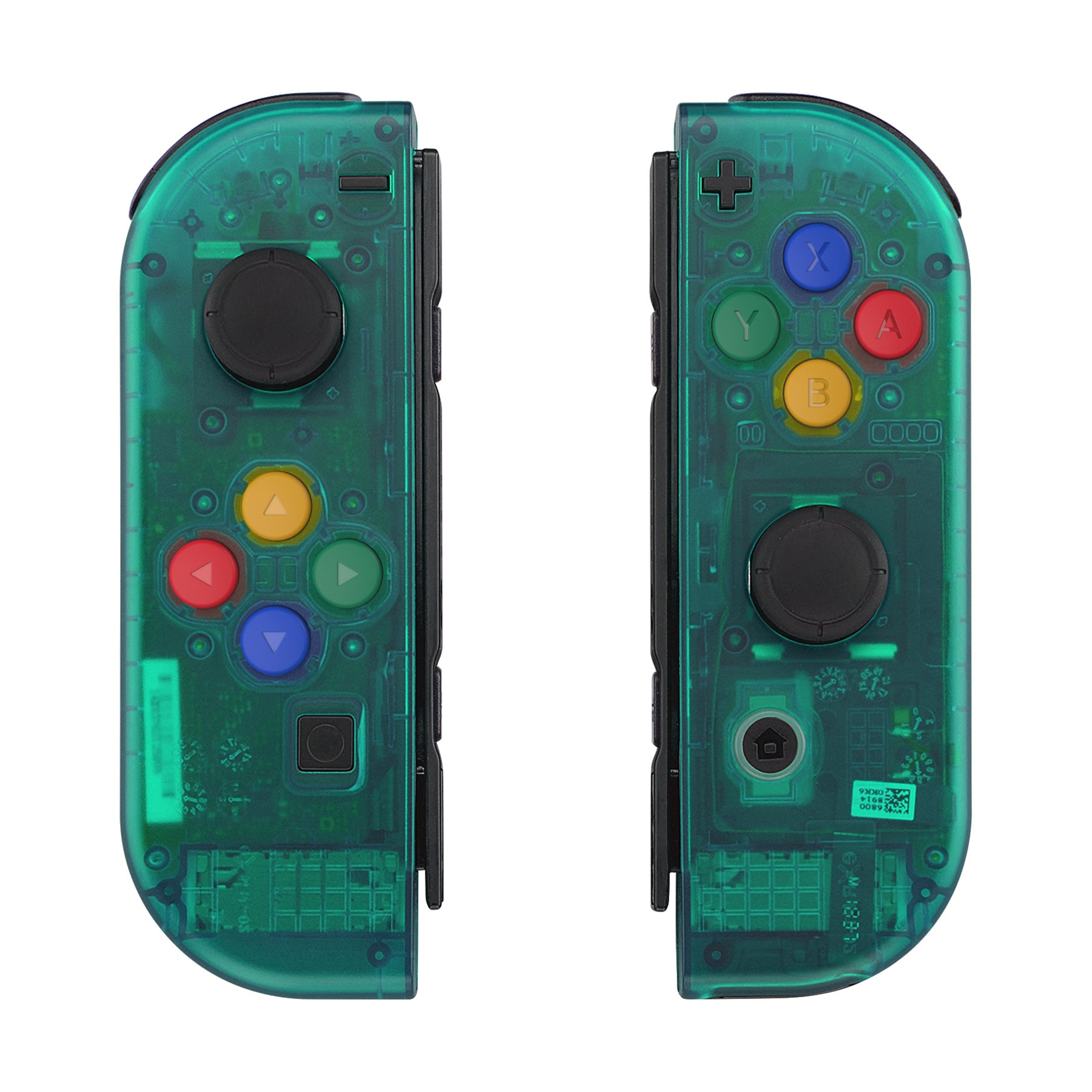 eXtremeRate Emerald Green for Joycon Handheld Controller Housing