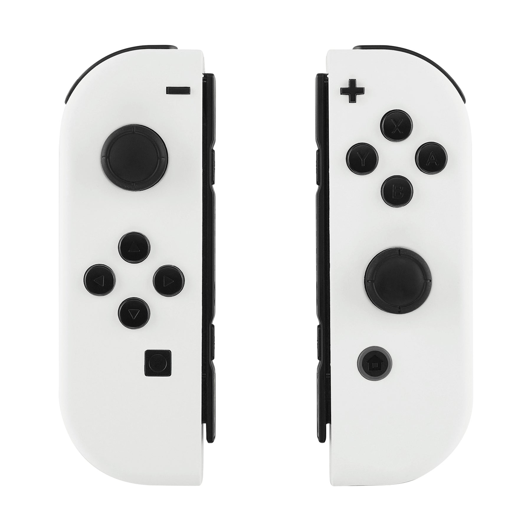 eXtremeRate Grip White for Joycon Handheld Controller Housing with