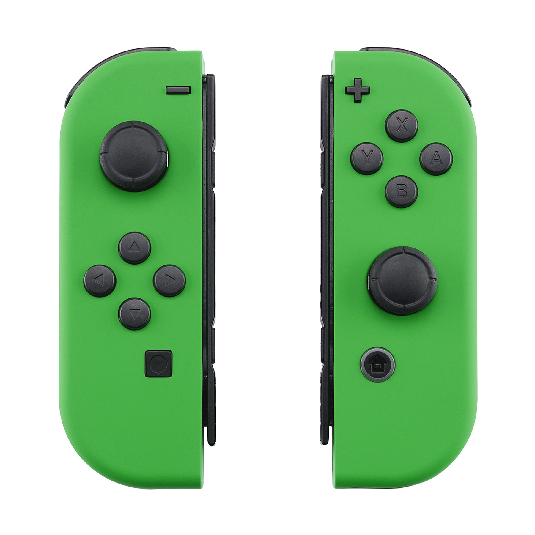eXtremeRate Soft Touch Grip Green for Joycon Handheld Controller