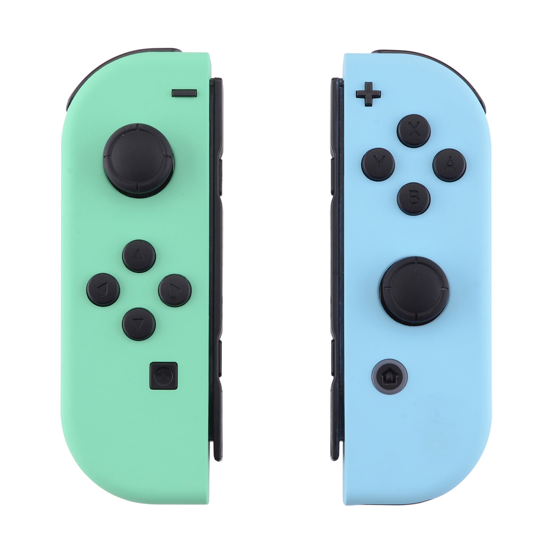 eXtremeRate Grip Mint Green & Heaven Blue for Joycon Handheld