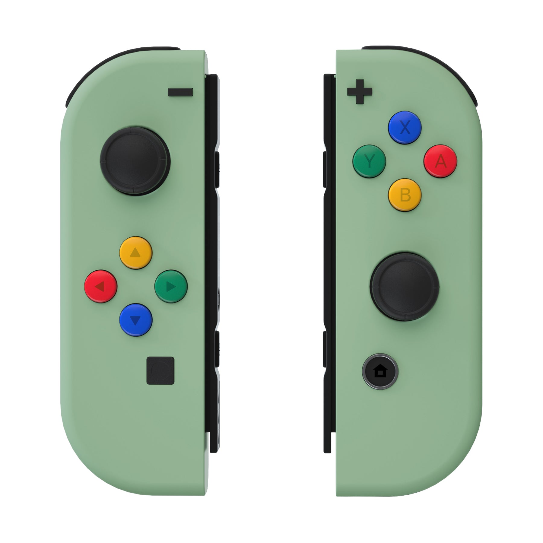 eXtremeRate Soft Touch Matcha Green for Joycon Handheld Controller