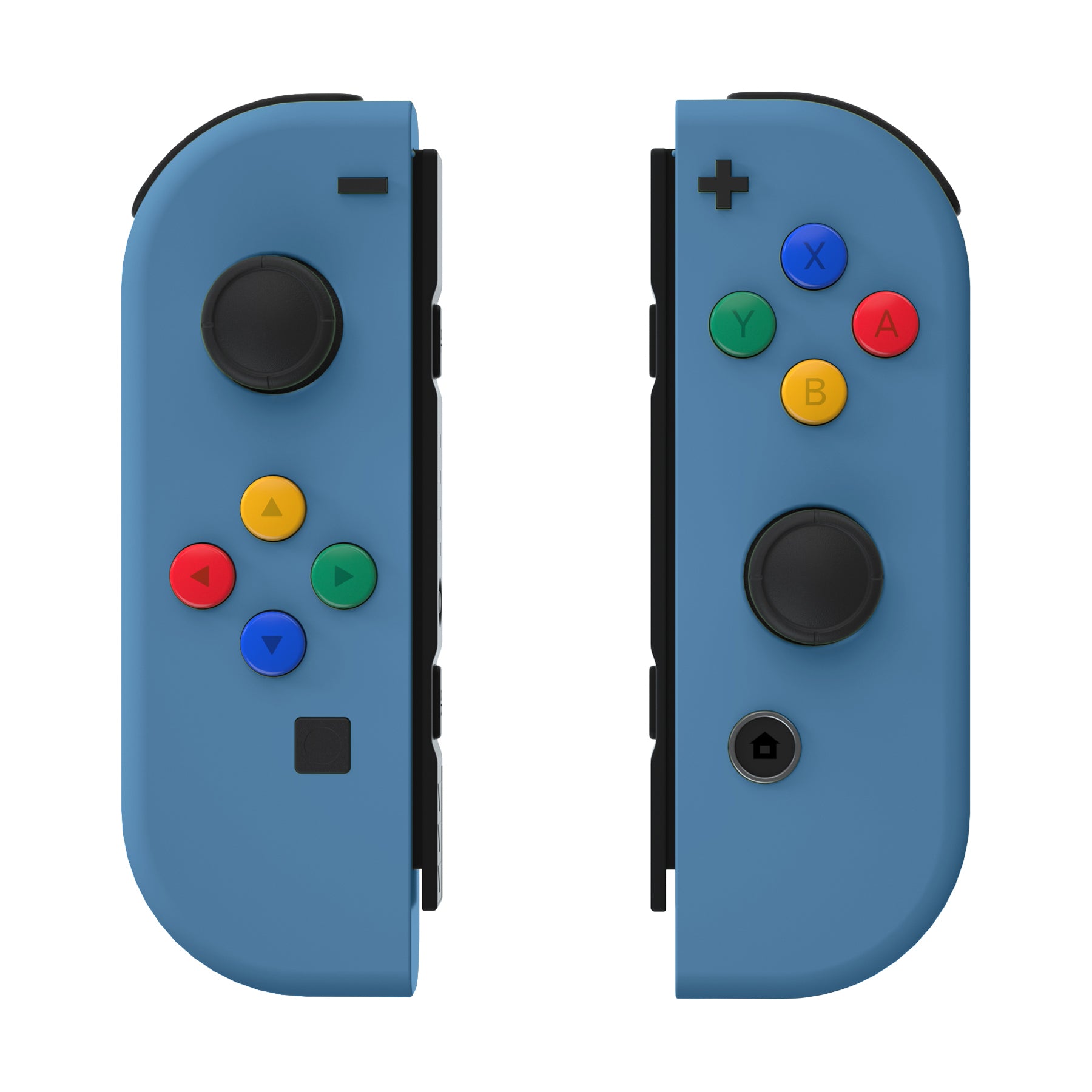 eXtremeRate Soft Touch Airforce Blue for Joycon Handheld