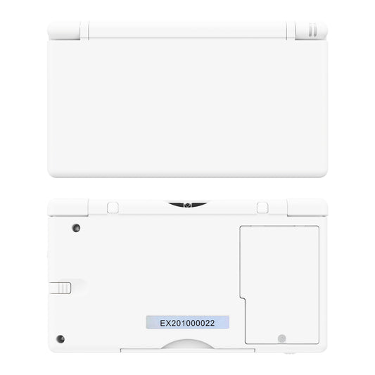 eXtremeRate Replacement Full Housing Shell & Buttons with Screen Lens for Nintendo DS Lite NDSL - White