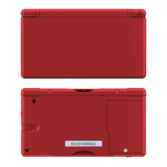 eXtremeRate Replacement Full Housing Shell & Buttons with Screen Lens for Nintendo DS Lite NDSL - Scarlet Red