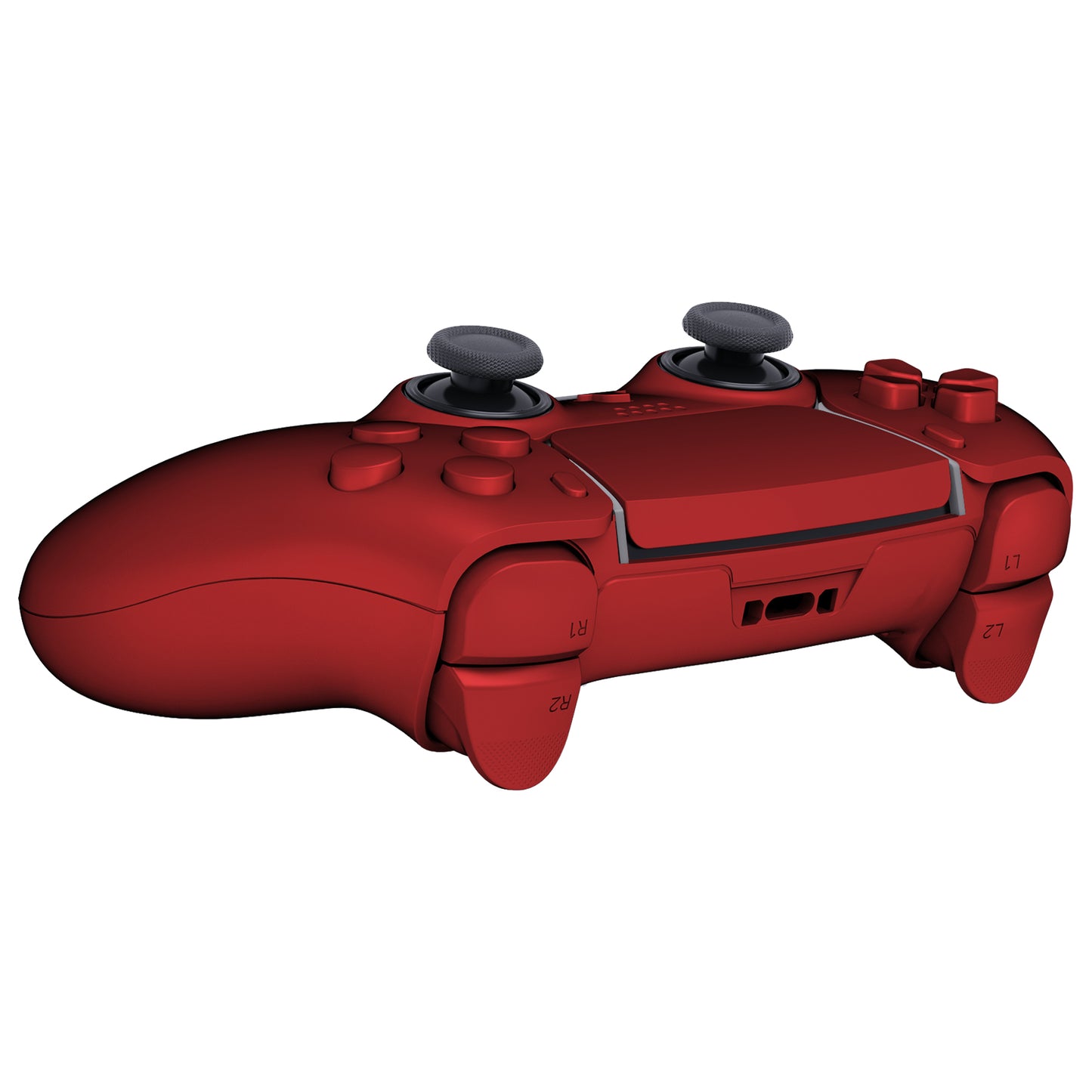 Replacement Full Set Shells with Buttons Compatible with PS5 Edge Controller - Scarlet Red eXtremeRate