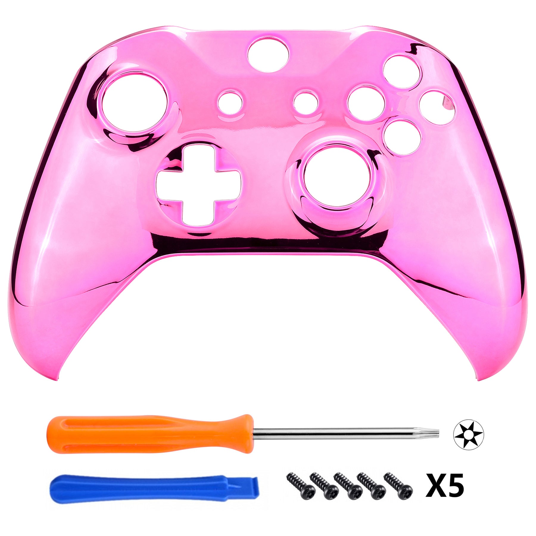 Pink Wireless Xbox S Controller EXtremeRate Chrome Pink Edition