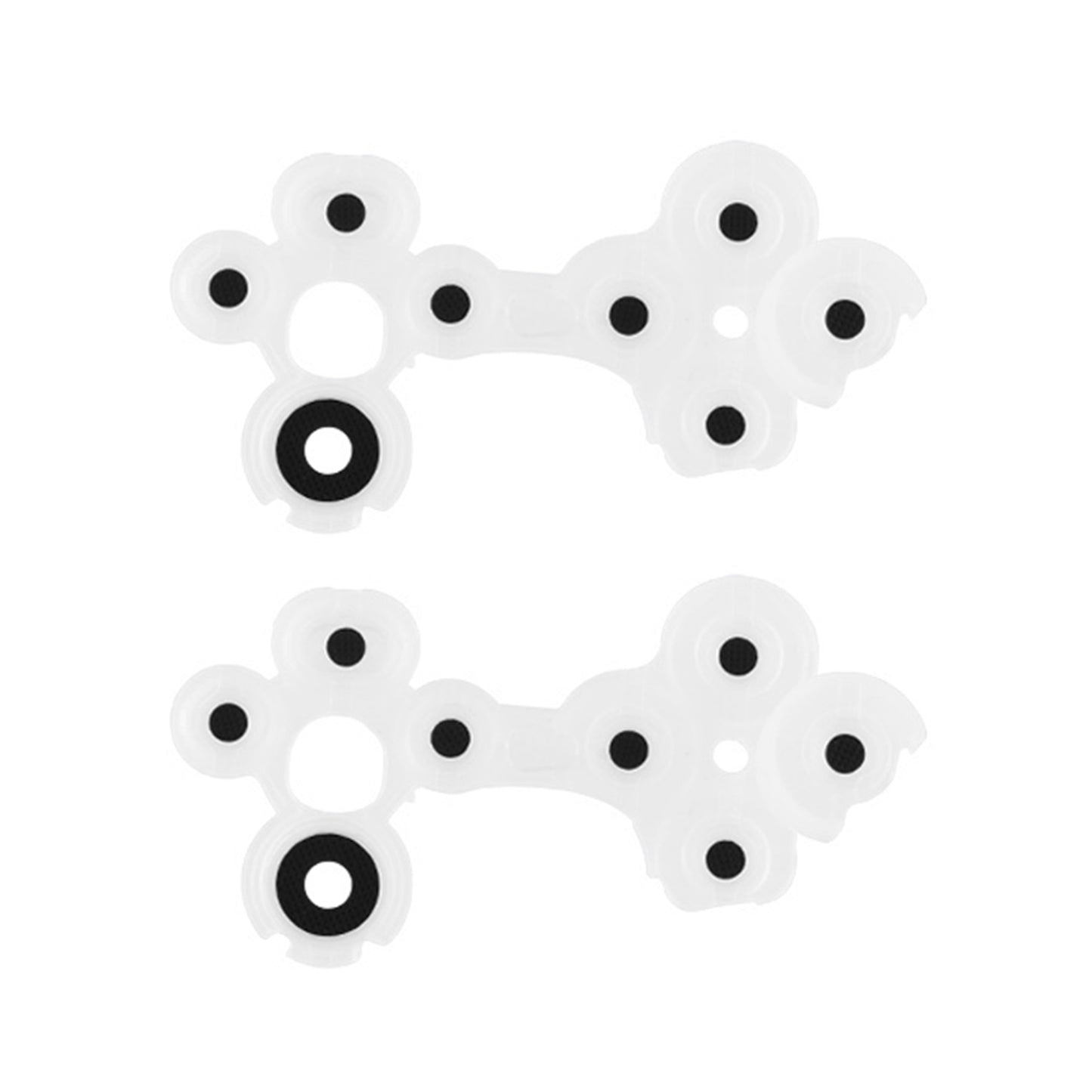 eXtremeRate 2 pcs Replacement Silicone Rubber Conductive Button Pads for eXtremeRate Multi-Colors Luminated DTF & DTF V2 LED Kit Compatible with Xbox Series X/S Controller