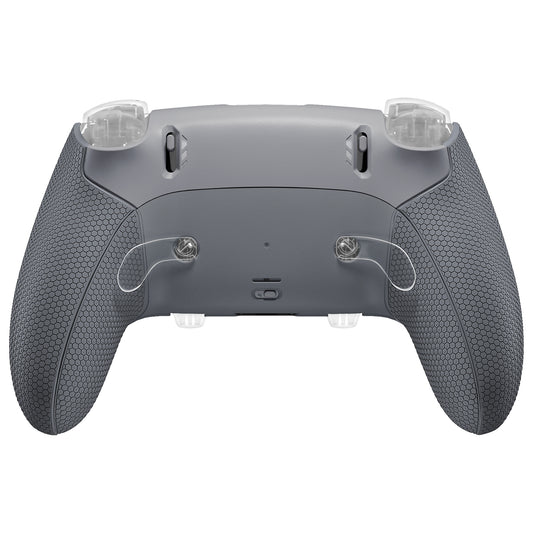 eXtremeRate Beyond-ARC Bottom Shell Kit with Rubberised Grip for PS5 Edge Controller - Dark Gray