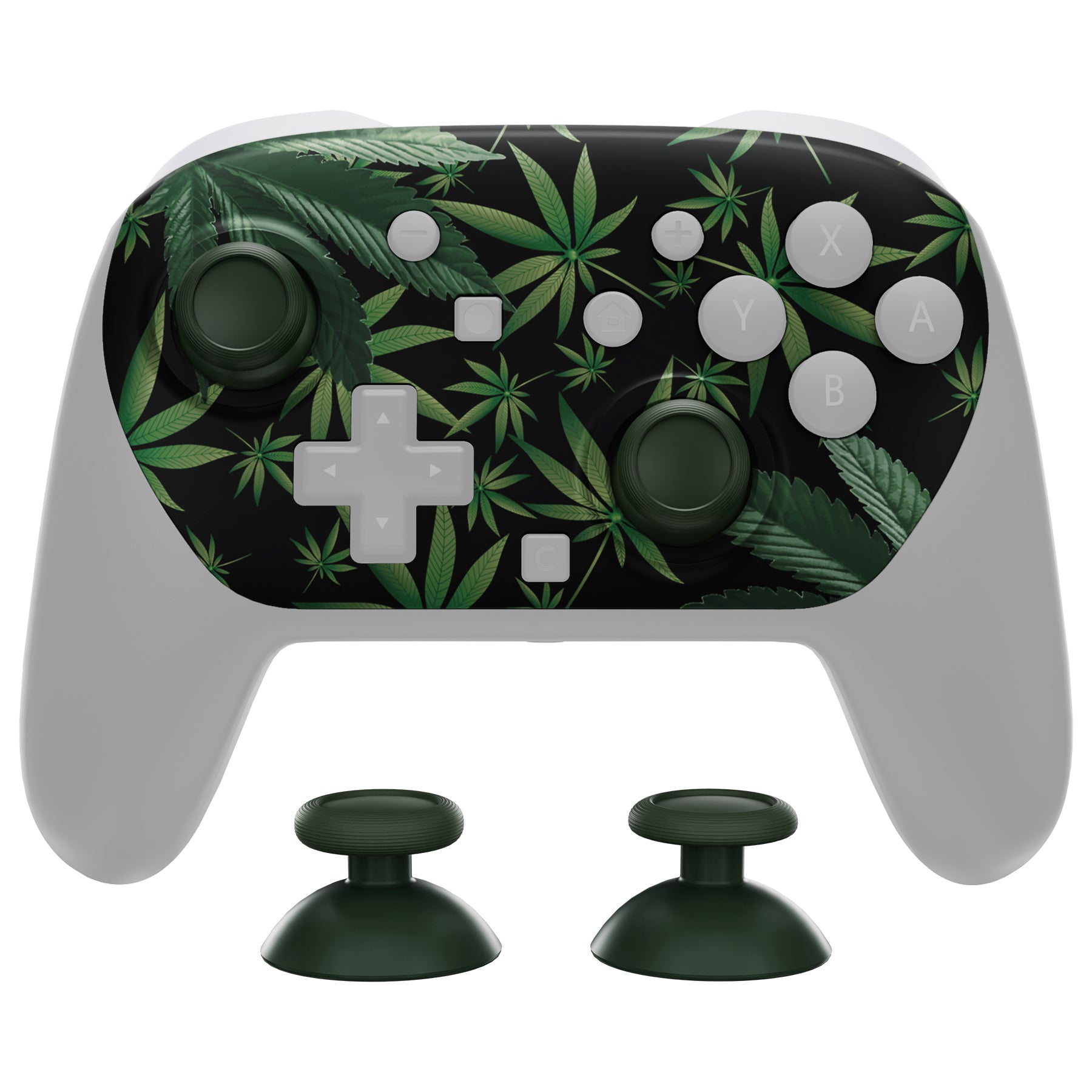 eXtremeRate DIY Replacement Faceplate Shell with Thumbsticks for