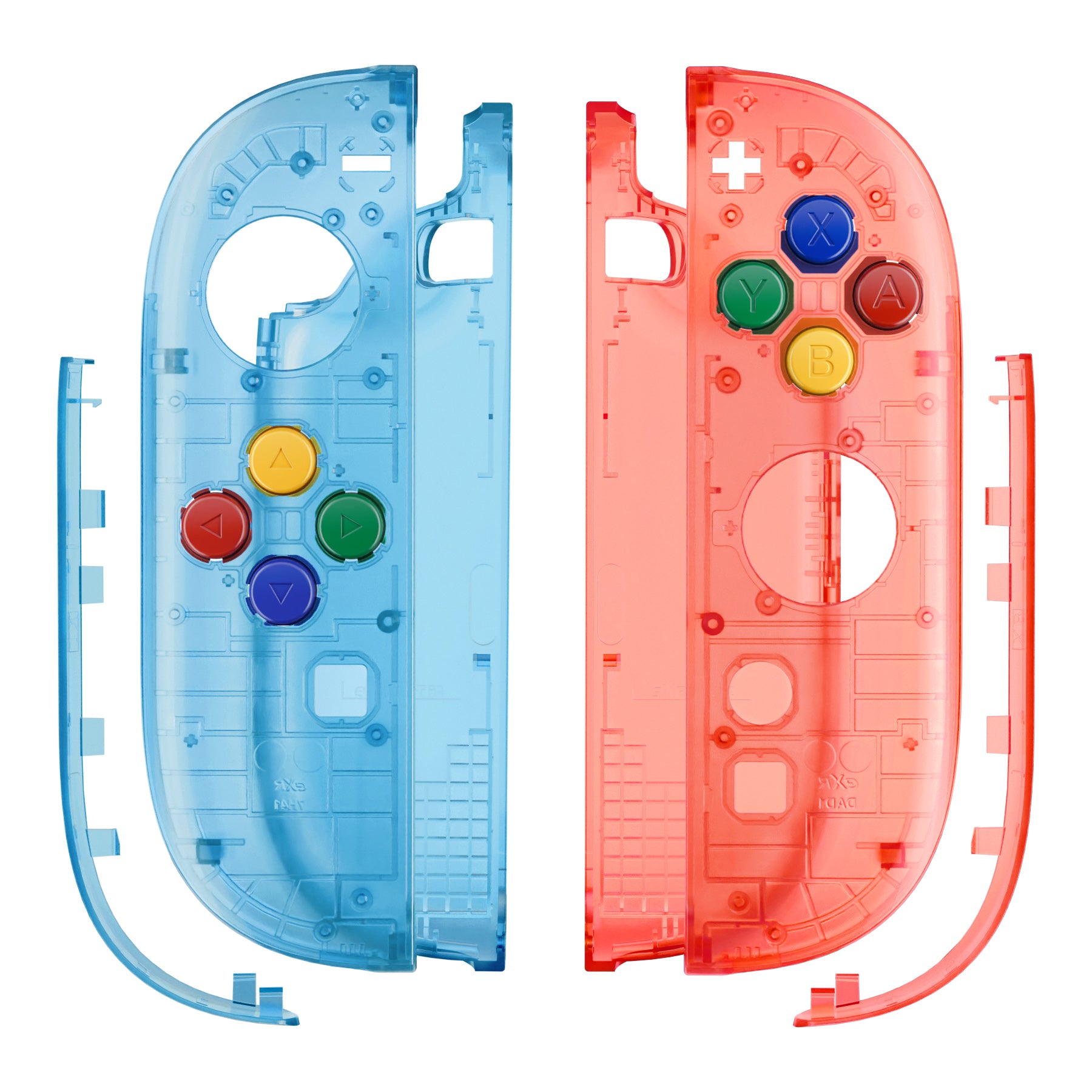 eXtremeRate DIY Replacement Full Set Shell Case with Buttons for