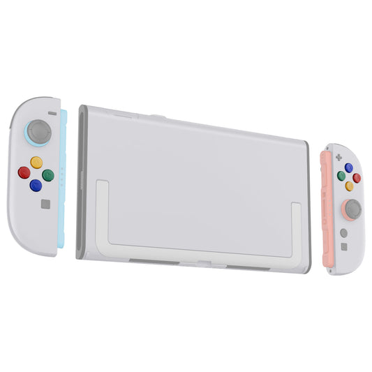 eXtremeRate DIY Replacement Full Set Shells with Buttons for Nintendo Switch 2 - Essence Version - White