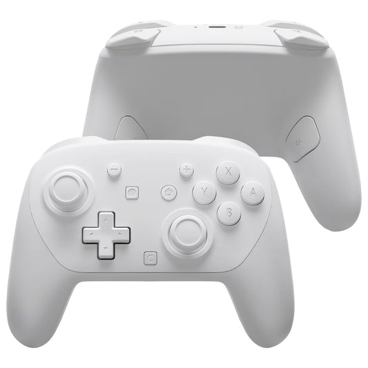 eXtremeRate DIY Replacement Full Set Shells with Buttons for Nintendo Switch 2 Pro Controller - White