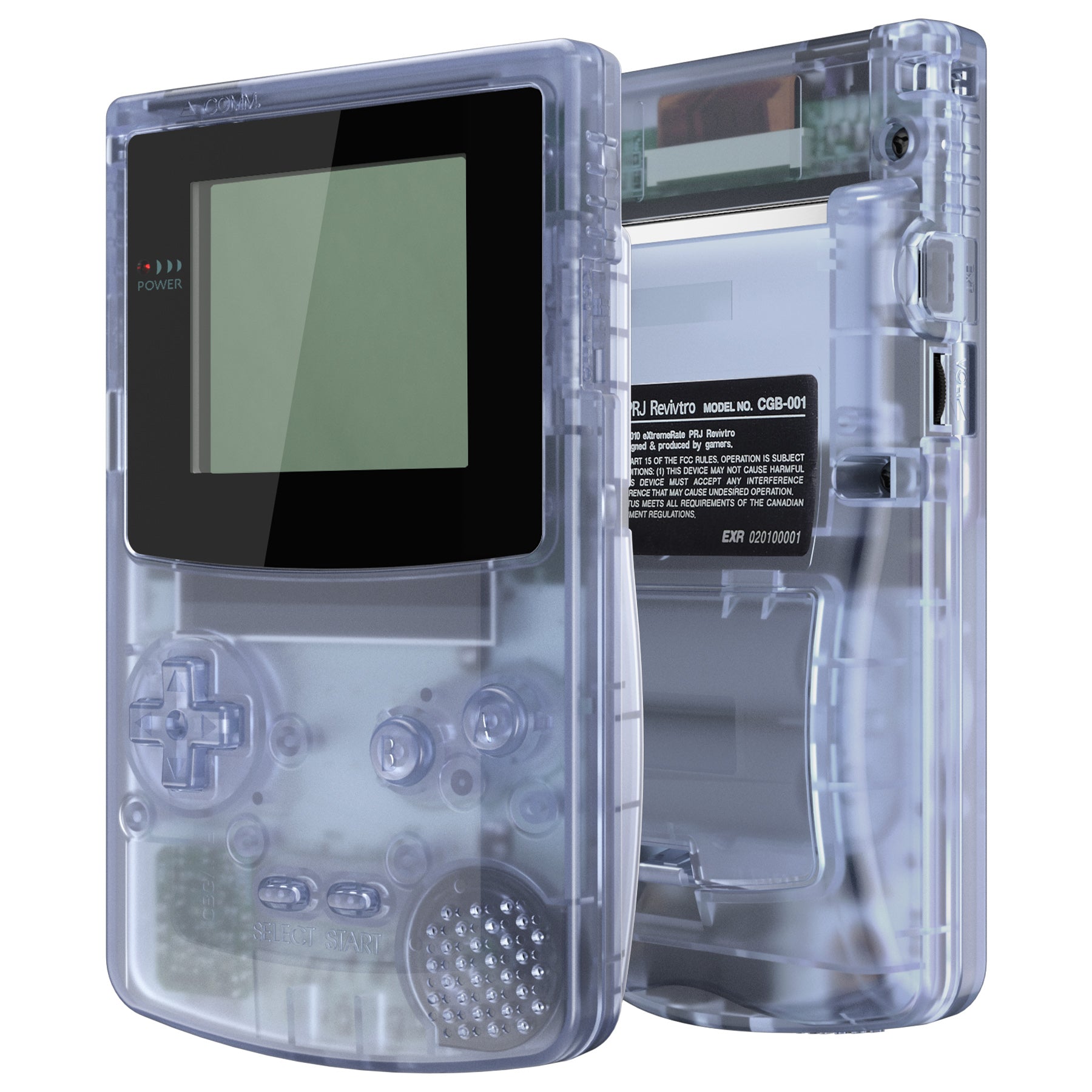 eXtremeRate IPS Ready Upgraded GBC Replacement Full Set Shells