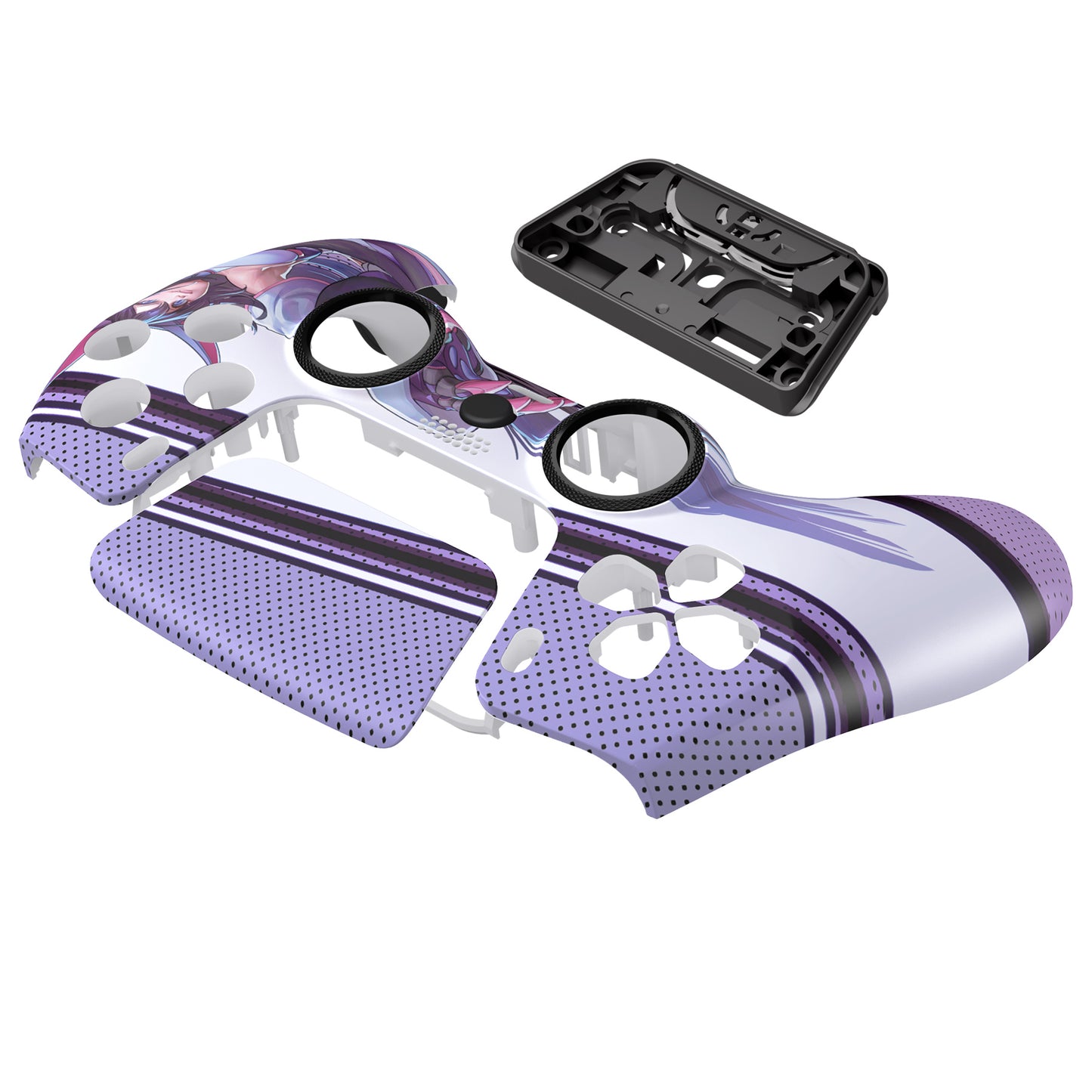 eXtremeRate LUNA Redesigned Replacement Front Shell with Touchpad Compatible with PS5 Controller BDM-010/020/030/040/050/060 - Neko Mecha