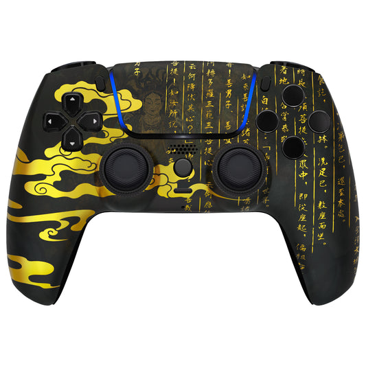 eXtremeRate LUNA Redesigned Replacement Front Shell with Touchpad Compatible with PS5 Controller BDM-010/020/030/040/050 - Eastern Myth
