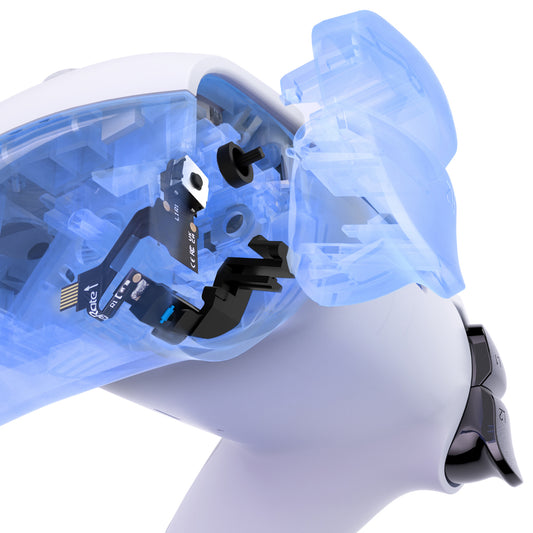 eXtremeRate Micro Switch - Light Version Tactile Clicky Hair Trigger Kit V2 for PS5 Controller BDM-010/020 Shoulder Buttons, Ergonomic Micro Switches L2R2 Tactile L1R1 Mouse Click for PS5 Controller