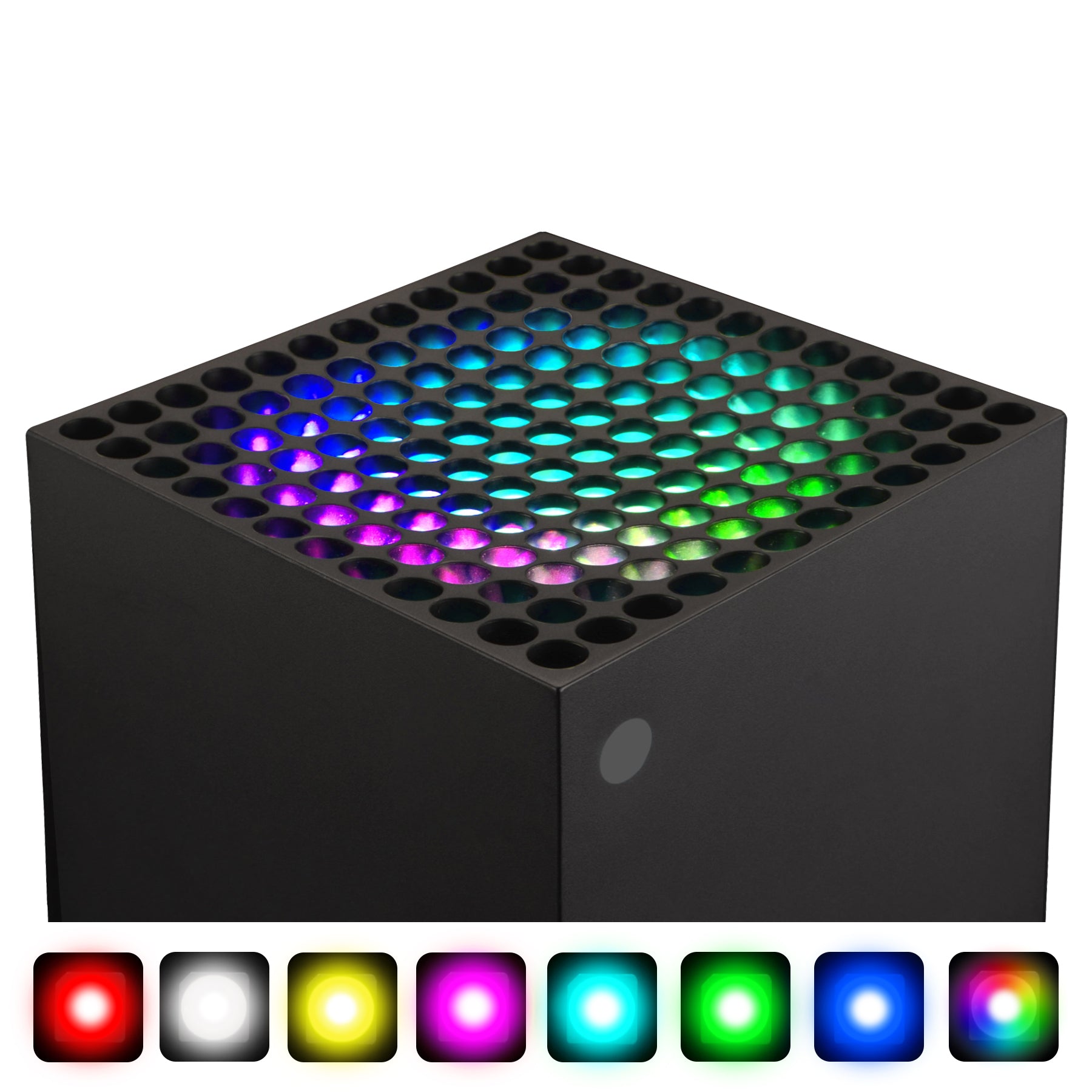 eXtremeRate RGB LED Kit for Xbox Series X Console Fan Vent, 39 Effects DIY  Decoration Accessories Flexible Tape Lights Strips Kit for Xbox Series X  Console Fan with IR Remote  eXtremeRate Retail