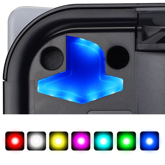 eXtremeRate RGB Logo LED Kit for PS5 Disc & Digital Console - 7 Colors 24 Effects