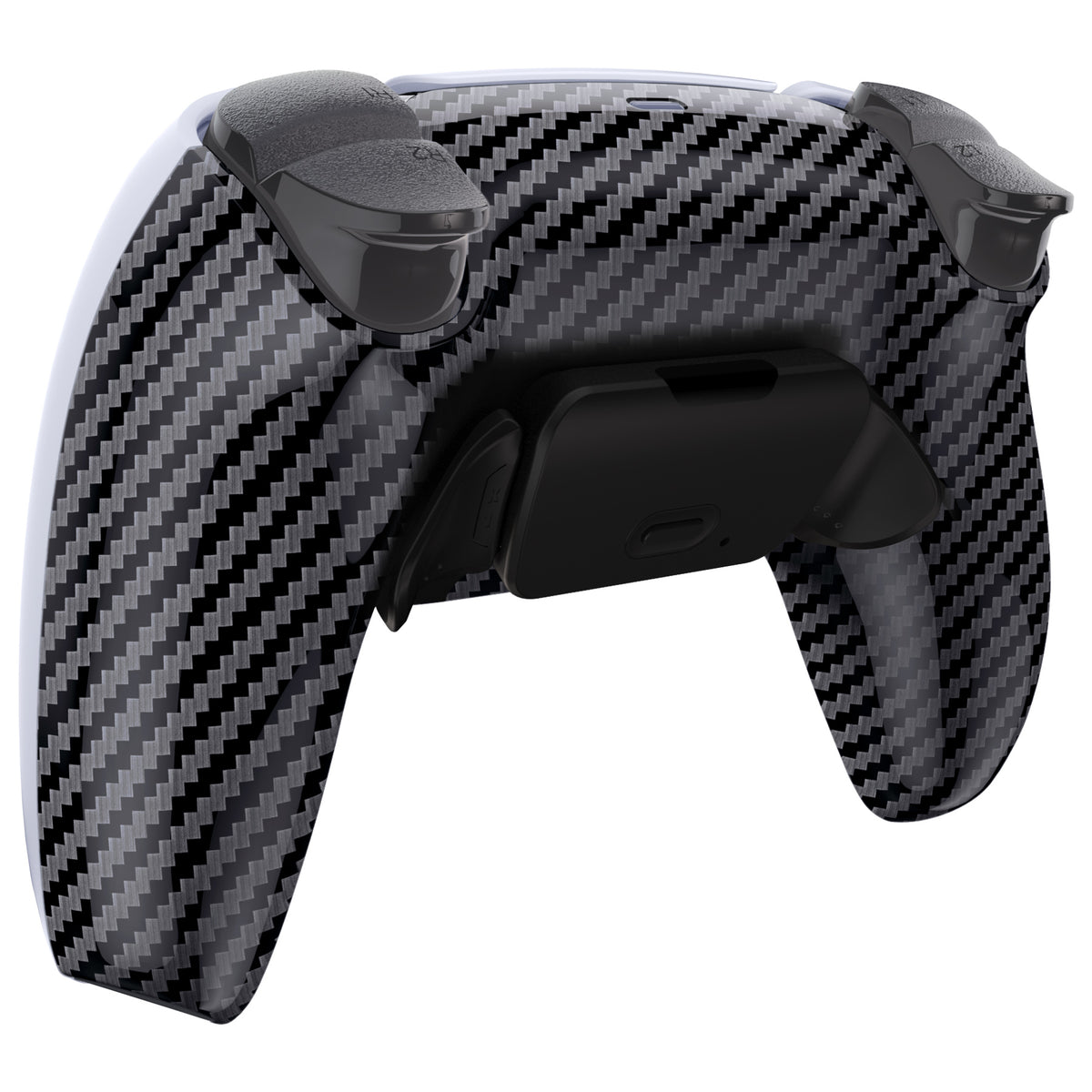 eXtremeRate Remappable RISE V4 Remap Kit for PS5 Controller BDM-030/040/050/060 - Graphite Carbon Fiber Pattern