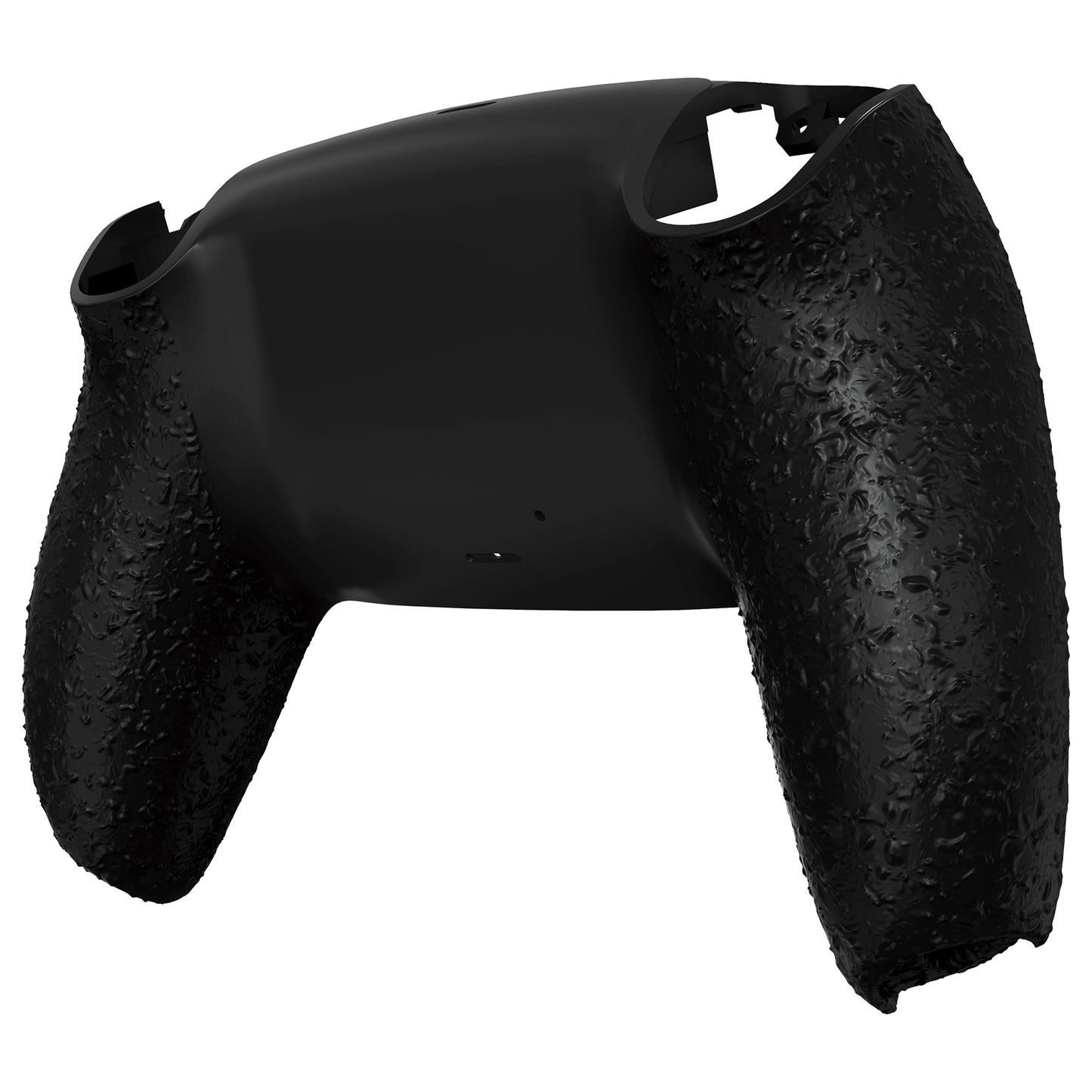 eXtremeRate Replacement Back Housing Bottom Shell for PS5 Controller BDM-010/020/030/040/050/060 - Textured Black