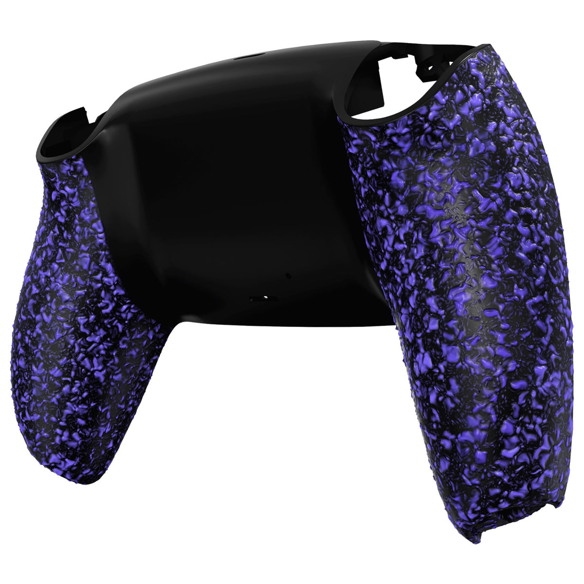 eXtremeRate Replacement Back Housing Bottom Shell for PS5 Controller BDM-010/020/030/040/050/060 - Textured Purple