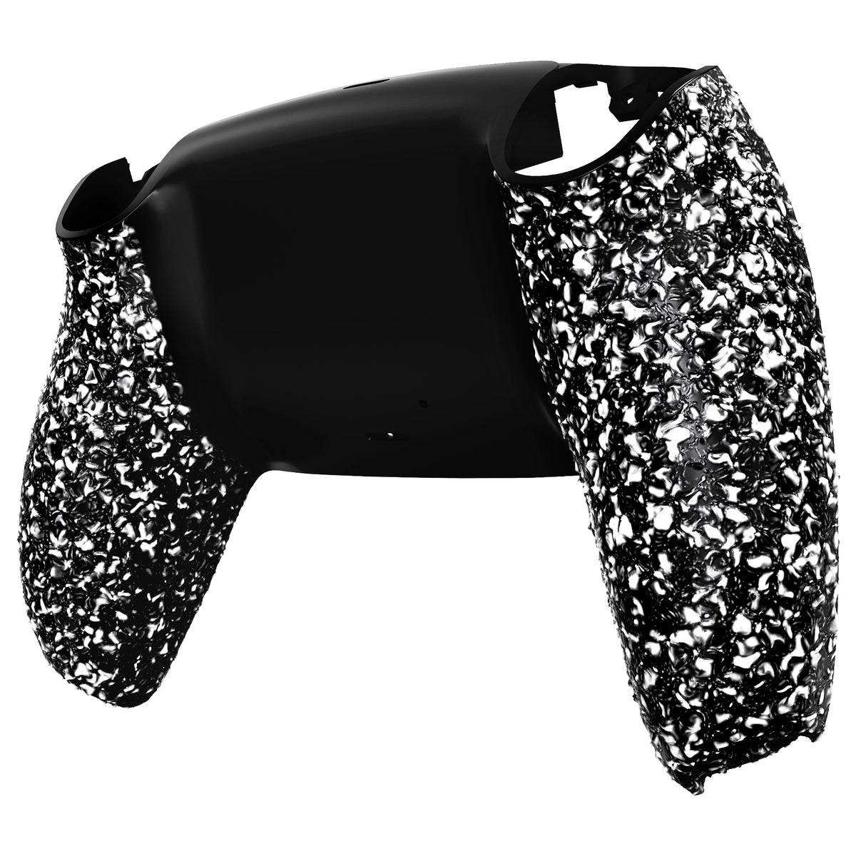 eXtremeRate Replacement Back Housing Bottom Shell for PS5 Controller BDM-010/020/030/040/050/060 - Textured White