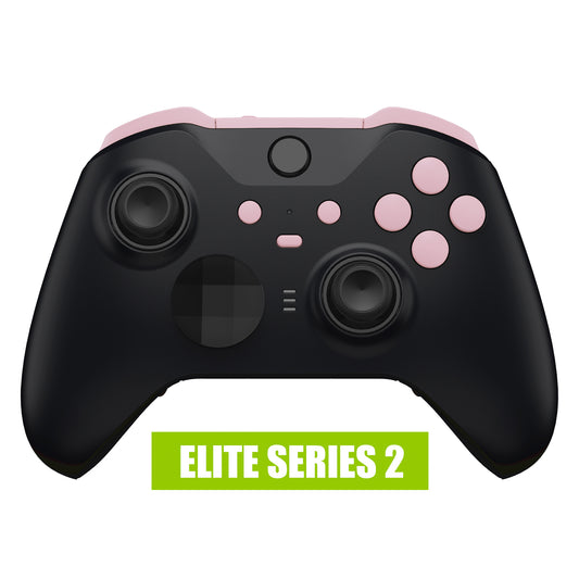 eXtremeRate Replacement Buttons Kit for Xbox One Elite Series 2 & Elite 2 Core Controller - Cherry Blossoms Pink eXtremeRate