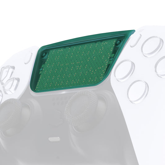 eXtremeRate Replacement Custom Touchpad Cover Compatible with PS5 Controller BDM-010/020/030/040/050 - Emerald Green eXtremeRate