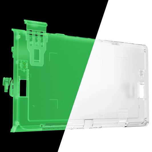 eXtremeRate Replacement DIY Rear Back Plate for Nintendo Switch 2 Handheld Console (Without Kickstand) - Glow in Dark - Green