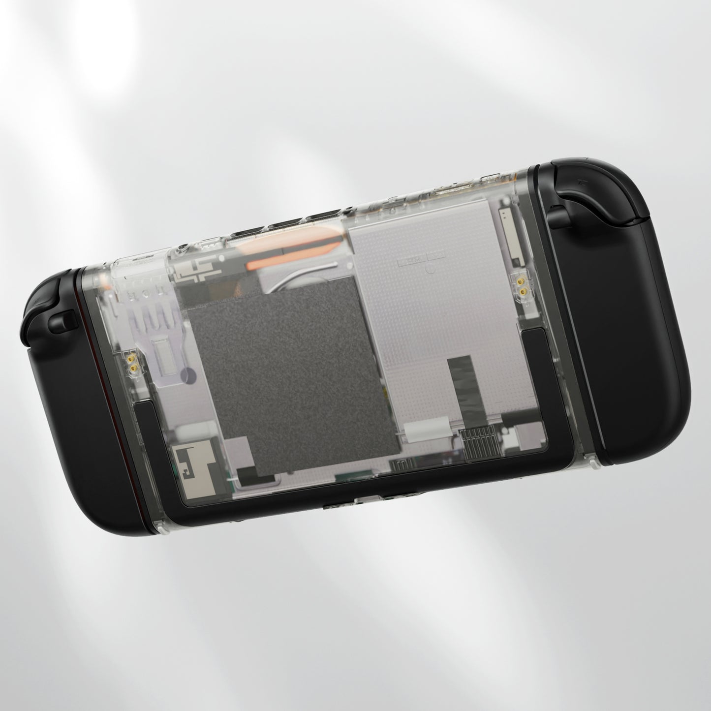 eXtremeRate Replacement DIY Rear Back Plate for Nintendo Switch 2 Handheld Console (Without Kickstand) - Glow in Dark - Green