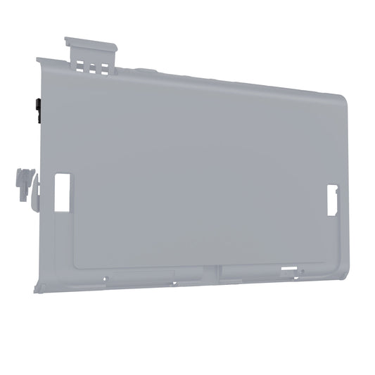 eXtremeRate Replacement DIY Rear Back Plate for Nintendo Switch 2 Handheld Console (Without Kickstand) - New Hope Gray