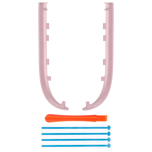 eXtremeRate Replacement Decorative Strips for Joycon 2 of Nintendo Switch 2 - Cherry Blossoms Pink