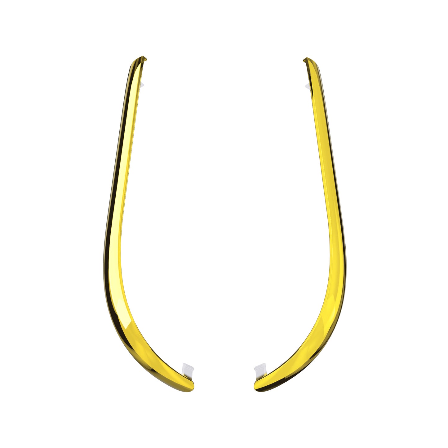 eXtremeRate Replacement Decorative Strips for Joycon 2 of Nintendo Switch 2 - Chrome Gold