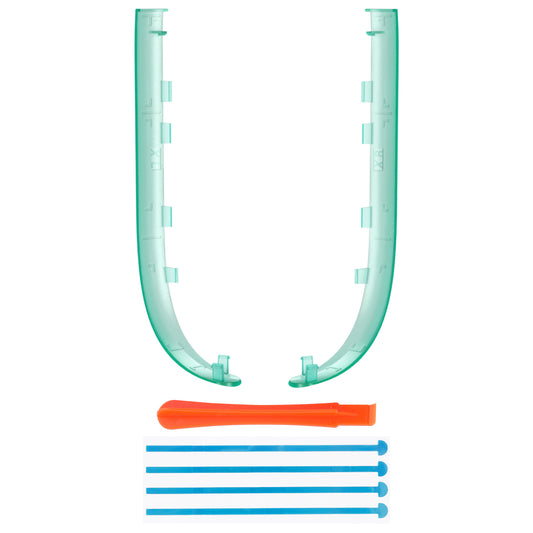 eXtremeRate Replacement Decorative Strips for Joycon 2 of Nintendo Switch 2 - Emerald Green