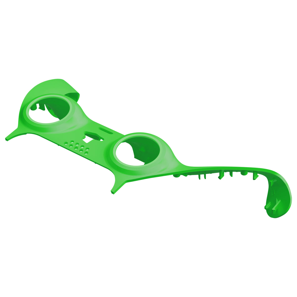 eXtremeRate Replacement Decorative Trim Shell for PS5 Controller BDM-060 - Green