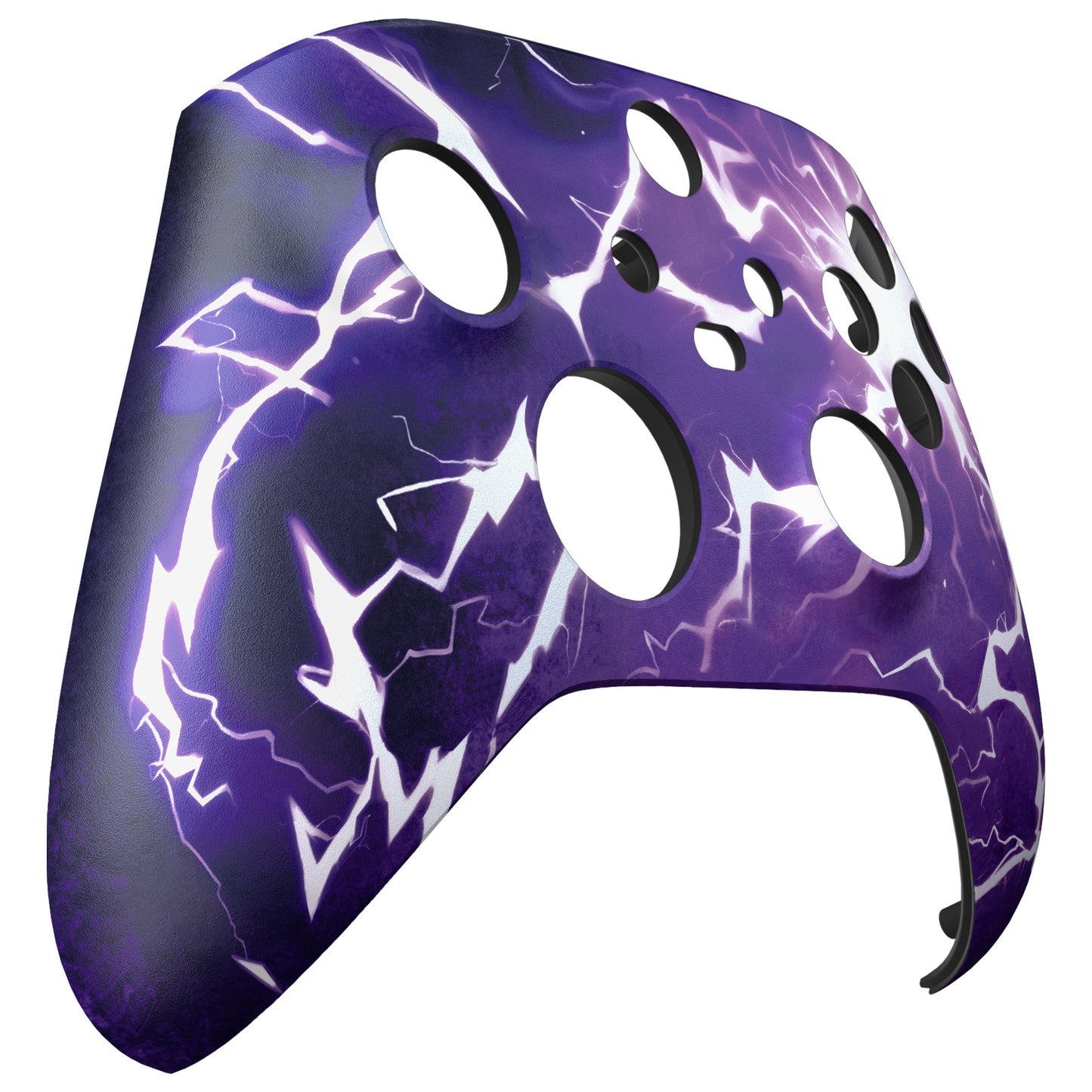 eXtremeRate Replacement Faceplate Front Housing Shell for Xbox Series X & S Controller - Thunder Magic