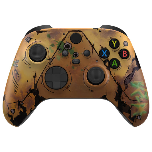 eXtremeRate Replacement Faceplate Front Housing Shell for Xbox Series X & S Controller - Waste Land eXtremeRate