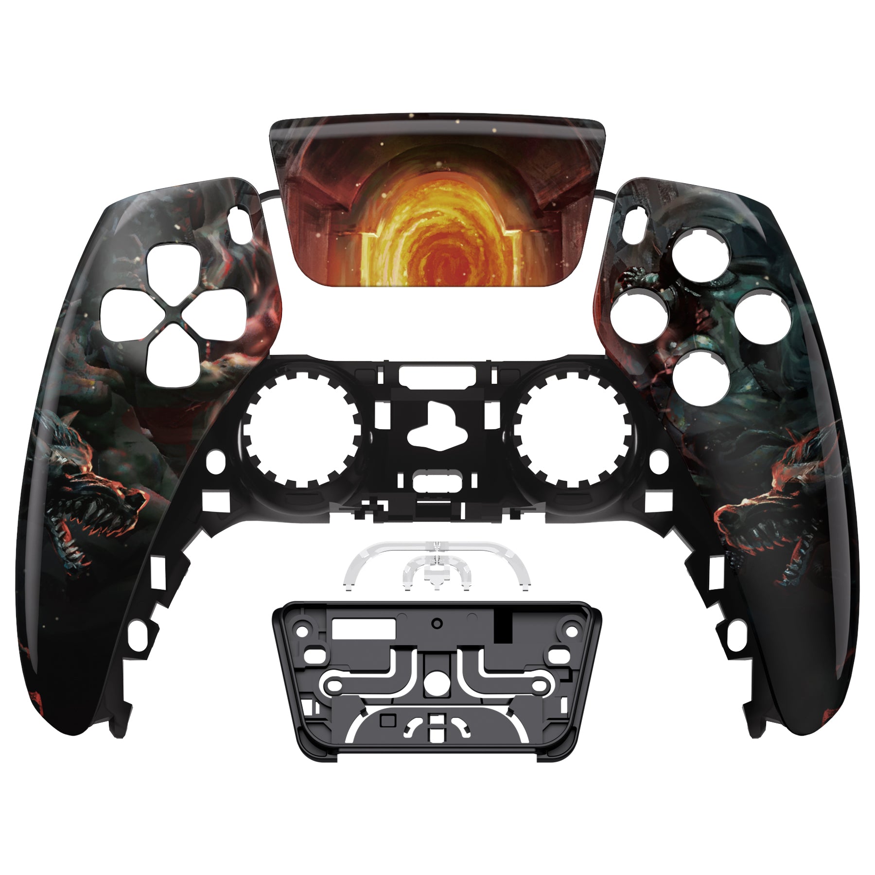 eXtremeRate Entrance of Hell Touchpad Front Housing Shell