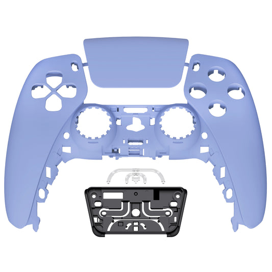 eXtremeRate Replacement Front Housing Shell with Touchpad Compatible with PS5 Controller BDM-010/020/030/040/050 - Light Violet