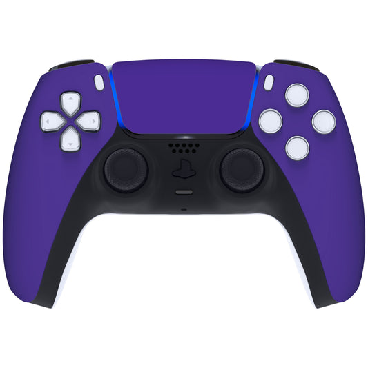 eXtremeRate Replacement Front Housing Shell with Touchpad Compatible with PS5 Controller BDM-010/020/030/040/050 - Purple
