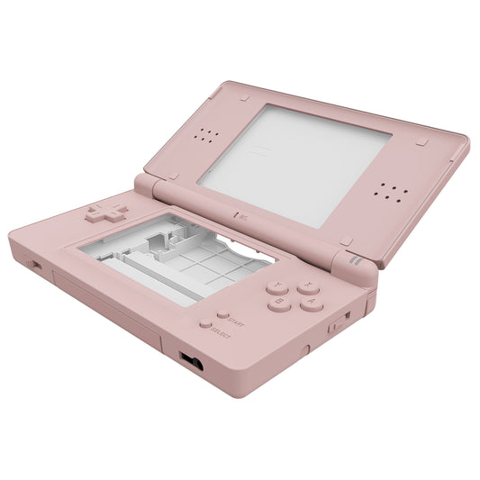 eXtremeRate Replacement Full Housing Shell & Buttons with Screen Lens for Nintendo DS Lite NDSL - Cherry Blossoms Pink