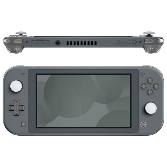 eXtremeRate Replacement Full Set Buttons for NS Switch Lite - Clear Black