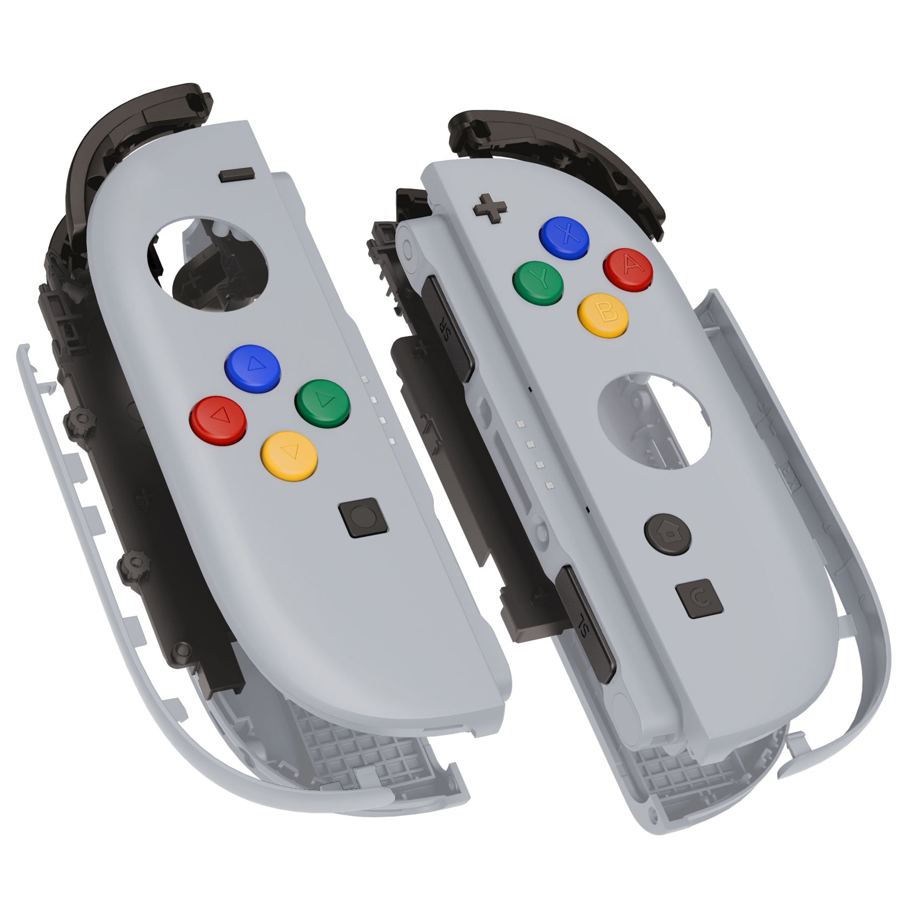 eXtremeRate DIY Replacement Full Set Shell Case with Buttons for