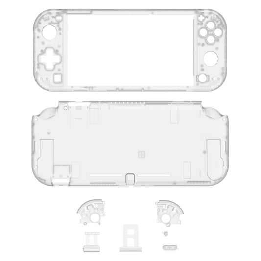 eXtremeRate Replacement Full Set Shells with ABXY Buttons & Screen Protector for Nintendo Switch Lite - Glow in Dark - Green eXtremeRate