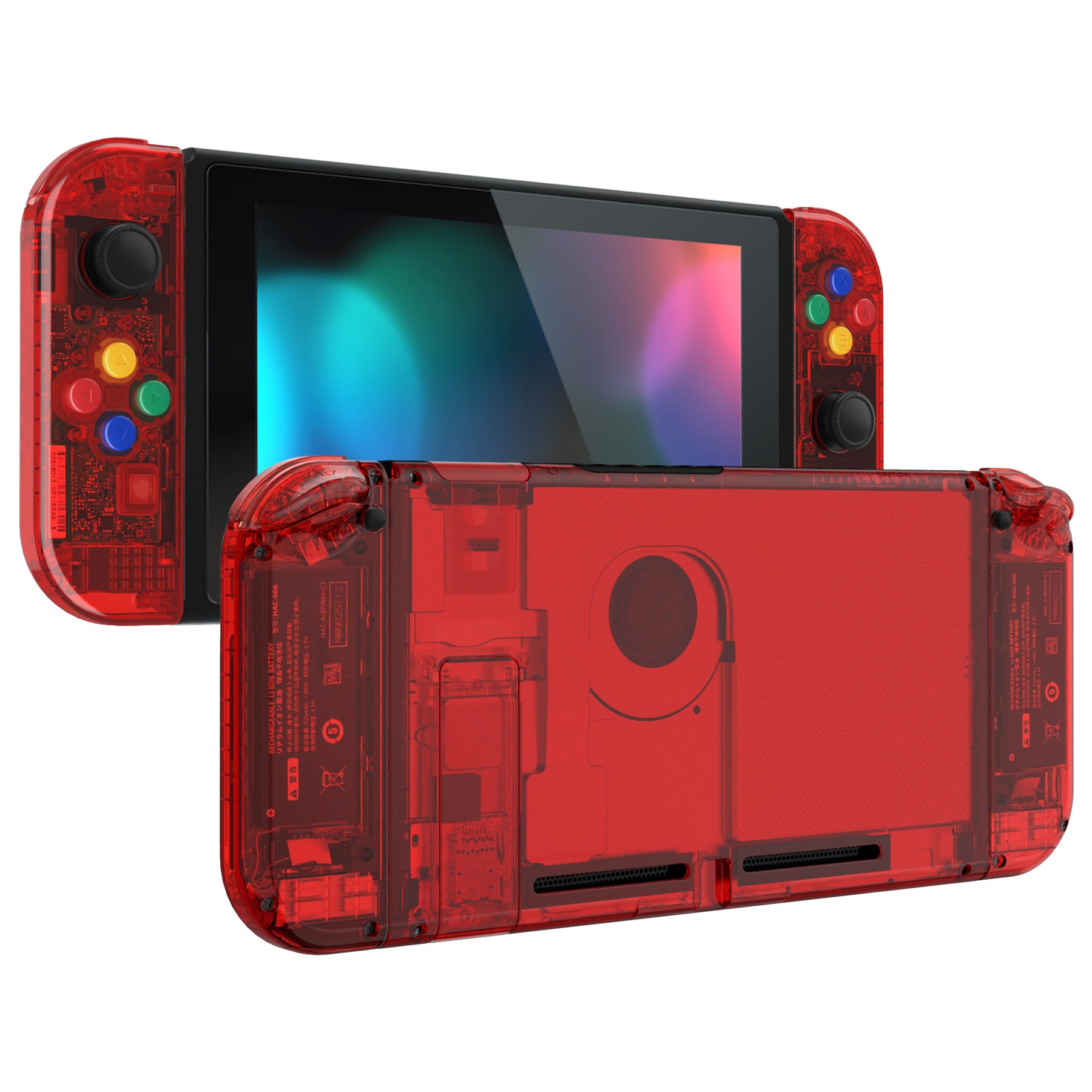 eXtremeRate Back Plate for Nintendo Switch Console, Handheld
