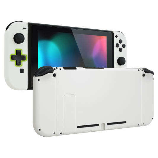 eXtremeRate Dpad Version Replacement Full Set Shells with Buttons for Nintendo Switch - White