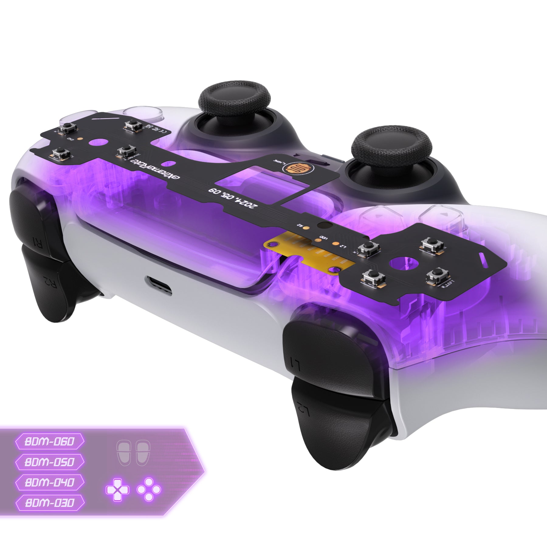 eXtremeRate Face Clicky Kit for PS5 Controller BDM-030/040/050/060
