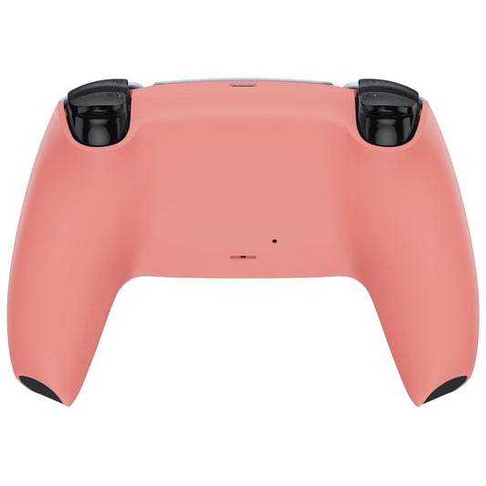 eXtremeRate Replacement Back Housing Bottom Shell Compatible with PS5 Controller BDM-010/020/030/040/050 - Coral