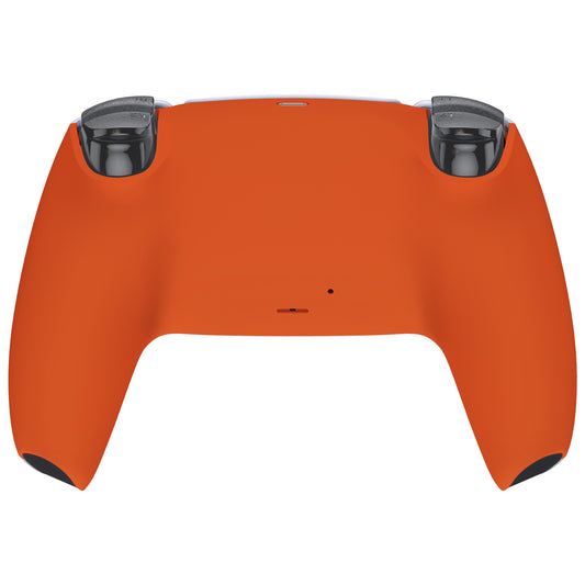 eXtremeRate Replacement Back Housing Bottom Shell Compatible with PS5 Controller BDM-010/020/030/040/050 - Orange